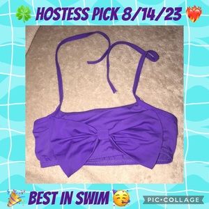Purple girls swim top Sunny Frog 🐸 size large